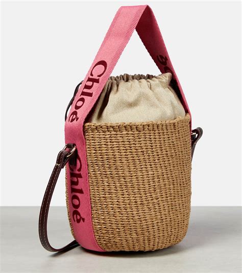 chloe bag basket|chloe small woody tote bag.